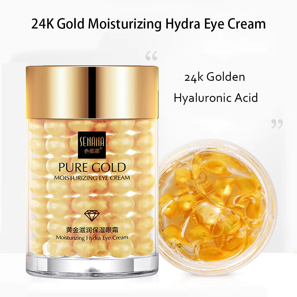 Skincare Set 24K Gold Niacinamide Face Serum anti Ageing Skin Products Remove Dark Circles Collagen Eye Cream Skin Care Kit